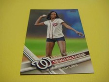 2017 Topps Series 1 First Pitch Insert #5 Deshauna Barber Nationals