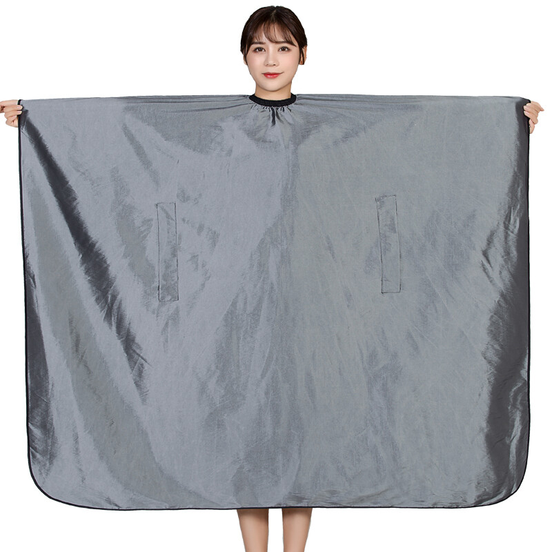 Cape De Coiffure Imperméable Adulte - Tablier Réglable, Antistatique, Idéal Pour Barbier Ou Coupe à Domicile