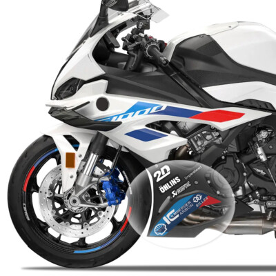 For 2019-2023 BMW S1000RR Fairing Number Board Reflective Sticker