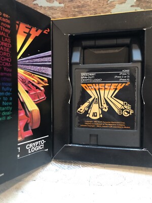 Odyssey 2 Game Speedway Spin-Out Crypto-Logic CIB Boxed 1982