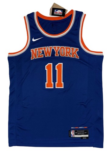 Jalen Brunson Signed NY Knicks Nike Swingman Jersey autographed FAN Fanatics COA - Picture 4 of 5
