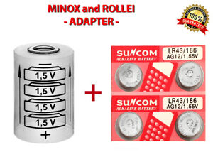 Adapter 4 Lr43 Fur Minox 35 El Gl Gt Pl Pe Al Und C Ec Ecx Lx Tlx Ebay