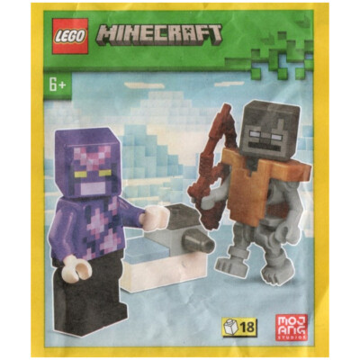 LEGO Minecraft Stray, Crystal Knight and Shooter Paper Bag 662401
