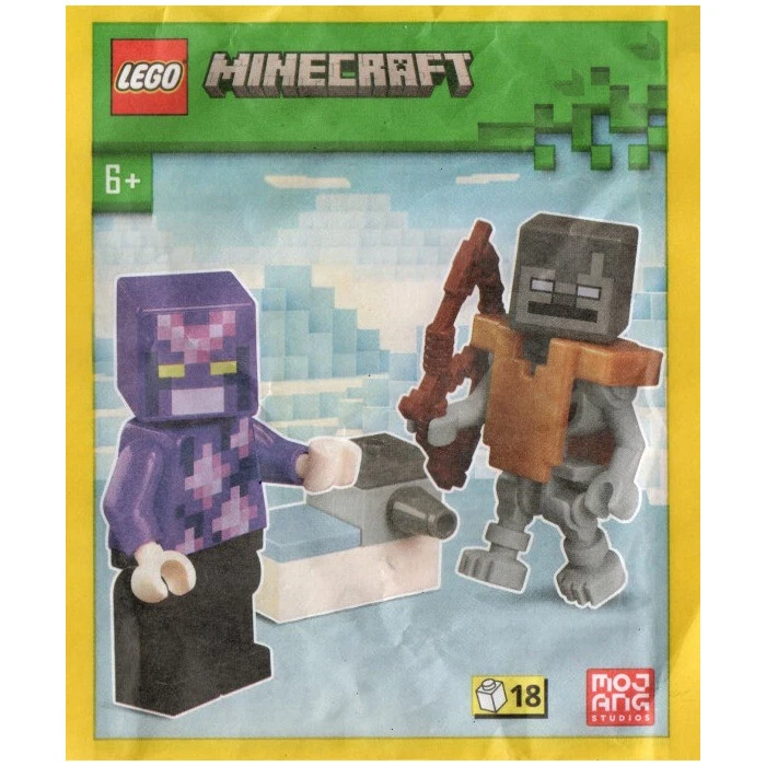 LEGO Minecraft Stray, Crystal Knight and Shooter Paper Bag 662401 (SEALED)