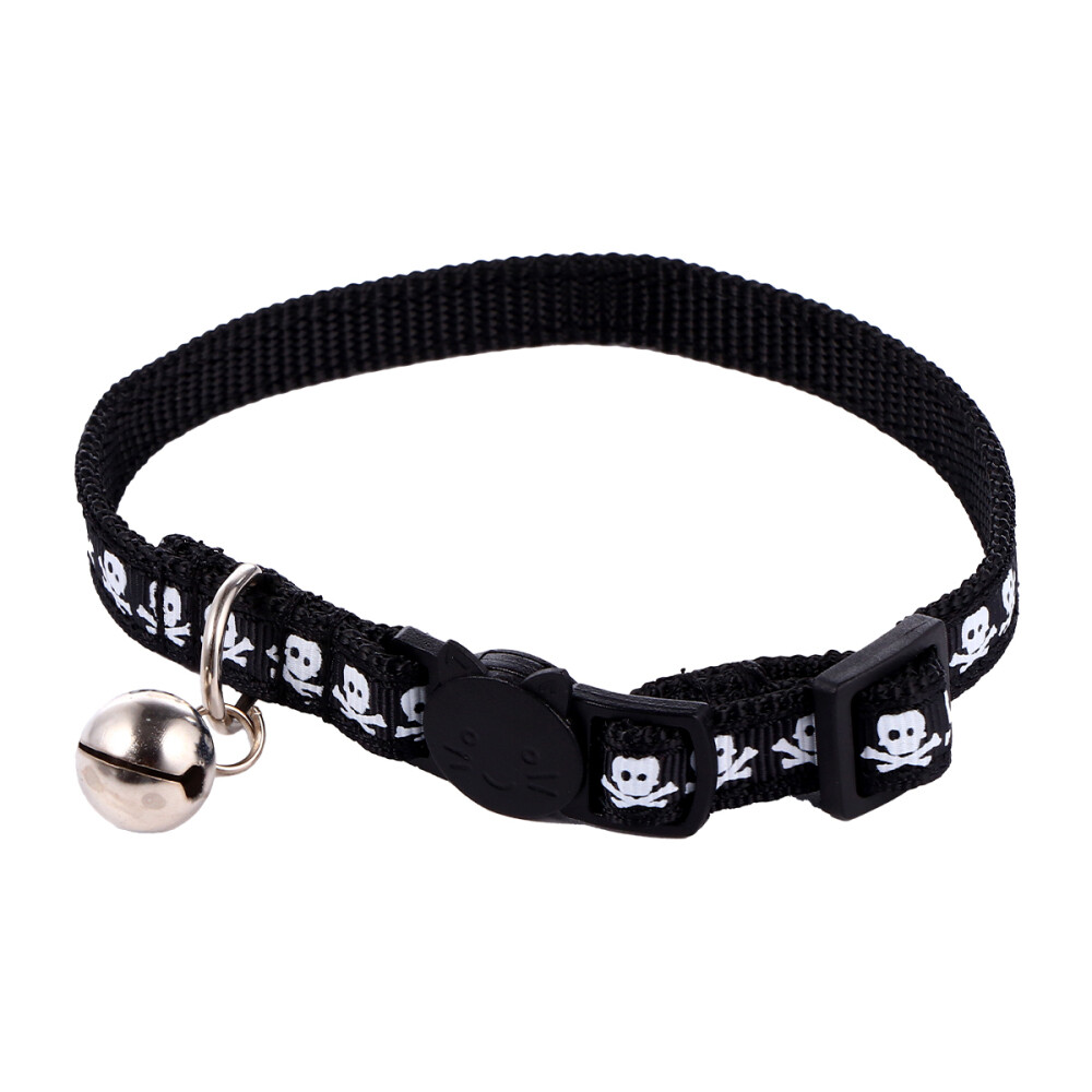 Pet Collar Halloween Buckle Cat Bell Triangle Puppies Collars Dog eBay