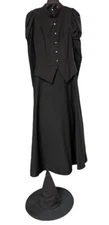 Wicked Witch Costume Wizard of Oz InCharacter Large w HAT GOWN Womens Adult Rare
