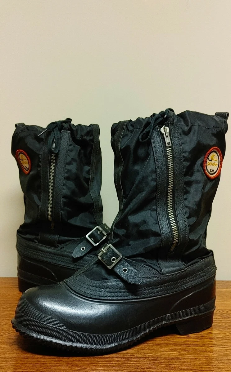 Original Vintage 1967 Ski Doo Sports Winter Boots Unisex M8 W9