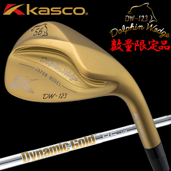KASCO DOLPHIN DW-123 Gold Wedge 60deg RH Dynamicgold Flex S200 New