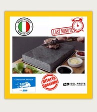 PIASTRA OLLARE PIETRA LAVA LAVICA 3 CM PER BARBECUE CUCINA 3 CM TUTTE LE MISURE