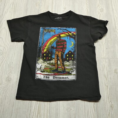 A Nightmare on Elm Street Shirt Womens XS Black Short Sleeve The Dreamer