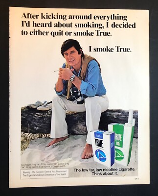 everything in cigarettes how are used What's REALLY your cigarette or vape? You're not just vintage 1970s magazine print ad