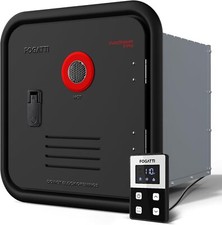 FOGATTI InstaShower 9 Pro RV Tankless Water Heater, 66,000 BTU w/Door+Controller