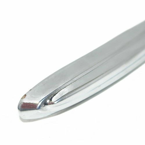 Vespa Front Mudguard Tear Drop Chrome Plated Trim Crest 8" Early Models ECs - Picture 4 of 5