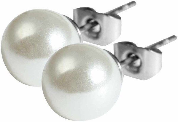 Edelstahl Ohrstecker Ohr Stecker Creolen Ring Damen Edelstahl Ohrringe-image