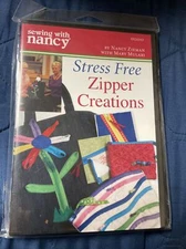 Sewing With Nancy: Stress Free Zipper Creations DVD SN2420D NEW! SEALED! 