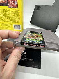 The Mutant Virus Nintendo NES Complete CIB Rare Nice!