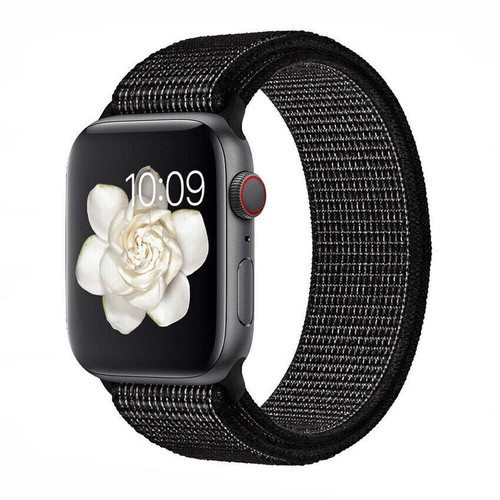 Sport Loop Armband für Apple Watch Ultra 8 7 6 SE 5 4 3 Nylon SportLoop Band DE - Bild 12 von 54