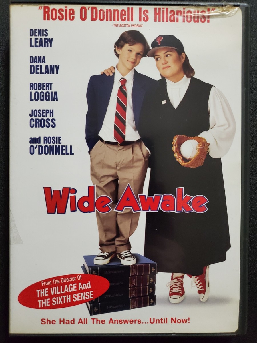 Wide Awake DVD w/ Insert Rosie O'Donnell, Denis Leary, Dana Delany 1998 R1  OOP