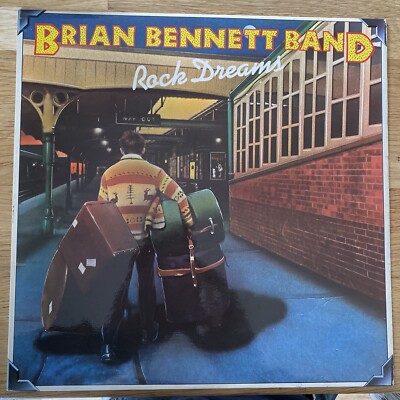 BRIAN BENNETT BAND Rock Dreams UK LP + Insert DJM DJF 20499 Nm-/EX 1977 Shadows6
