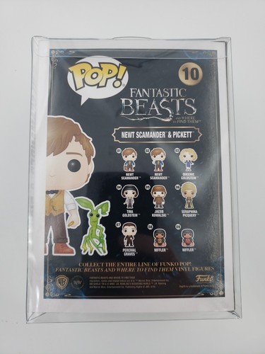 Funko Pop! Fantastic Beasts Newt Scamander & Pickett Hot Topic Exclusive 2016 - Picture 3 of 6
