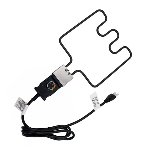 1500 Watts Electric Smoker & Grill Heating Element Replacement Part with Cord - Picture 6 of 12