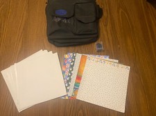 Creative Memories Bag Memory Carrying Tote Scrapbook Zip Organizer Accesories