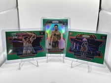 WWE 3 Card Lot 2022 Panini Prizm Green - Rick Boogs - Amale - Joaquin Wilde NXT