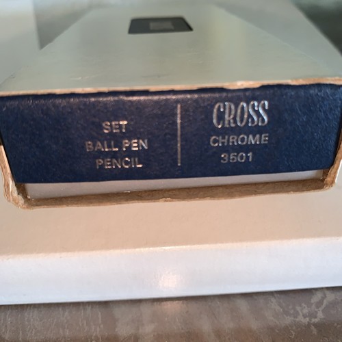 Vtg Cross 3501 Ball Pen Pencil Advertising Waukesha Genuine Parts Dresser READ - Picture 8 of 8