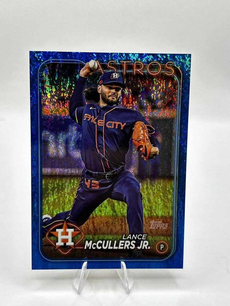 2024 Topps Series 2 Lance McCullers Jr. #588 Blue Foil /999