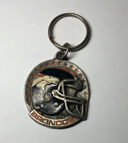 Vintage Denver Broncos Pewter 1997- Key Chain Siskiyou Co - Picture 5 of 5