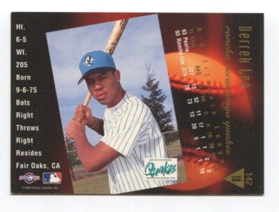 1994 Classic Games Derrek Lee Signed Card Baseball MLB Autographed 