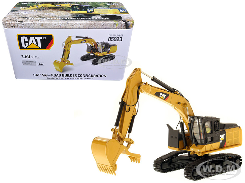 МОДЕЛЬ CAT CATERPILLAR 568 GF ROAD BUILDER 150 ОТ DIECAST MASTERS 85923 27390₽