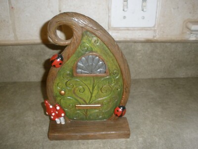 NEW Tiny Treasures Woodland Fairy Tale Door Front 9'' x 6''