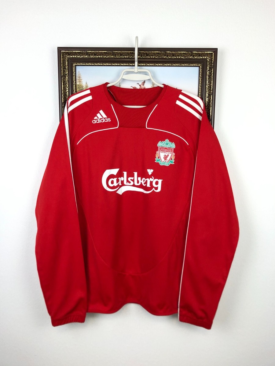 トップス 00s adidas LIVERPOOL football shirts y2k Liverpool FC Adidas 2008/09 Third Y2K Football Shirt Soccer