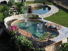 LAGHETTO LAGUNA DA GIARDINO PER PESCI E PIANTE ACQUATICHE
