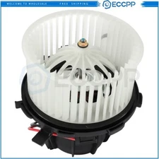 Front HVAC Blower Motor w/Fan Cage for 2013-15 2016 Audi A4 allroad 2012-2014 A5