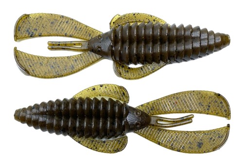 "Señuelo de pesca Rage Bug estilo castor de plástico cebo criatura golpeador lubina 20 quilates 4" - Imagen 29 de 31