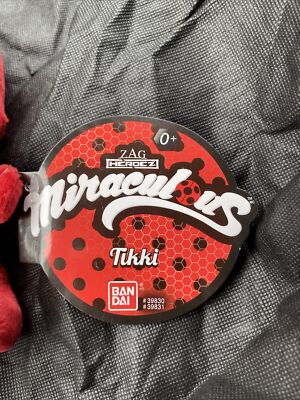 Miraculous: Tales of Ladybug & Cat Noir ~ TIKKI PLUSH ~ Bandai | eBay