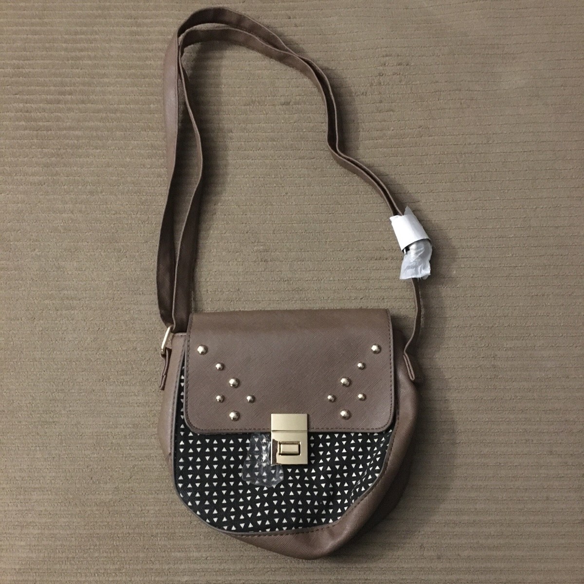 NEW Cyzone Small Purse CY Perfect Style Bag Brown Lined