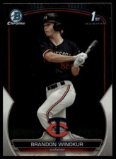 2023 Bowman Draft BDC-69 Brandon Winokur Chrome 1st Bowman