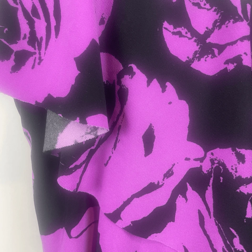 Camiseta de baño Tankini Magic Suit rosa negro floral talla US 12 Foto 4 de 4