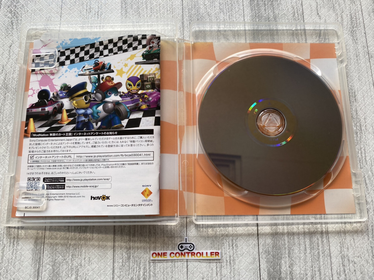 PlayStation 3 カセット付き SONY PlayStation 3 PS3 Little Big Planet Karting & ModNation