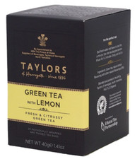 TAYLORS OF HARROGATE 20 ENVELOPE TEA BAGS, BUY 6+ BOXES & GET FREE POST!