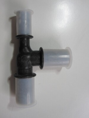 Geberit Mepla Fittings Kupplung T-Stück Reduziert Rohr 26x26x20mm
