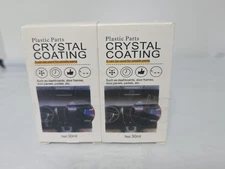 Crystal Coating 30ml – Car Plastic Parts Restorer Dashboard Shine Protect (2 Pk)