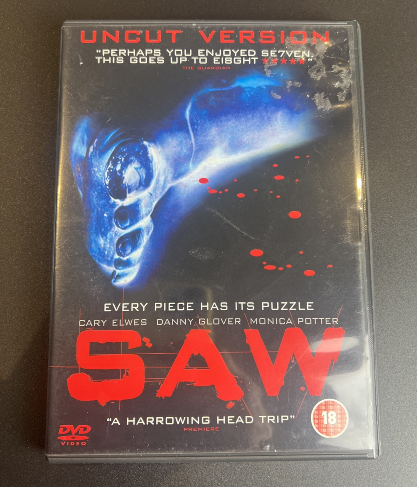 SAW - UNCUT VERSION - DVD