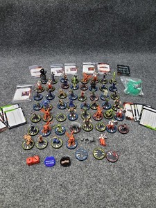WizKids HorrorClix Mixed Lot Figures Miniatures Cards Dice Terrain HeroClix