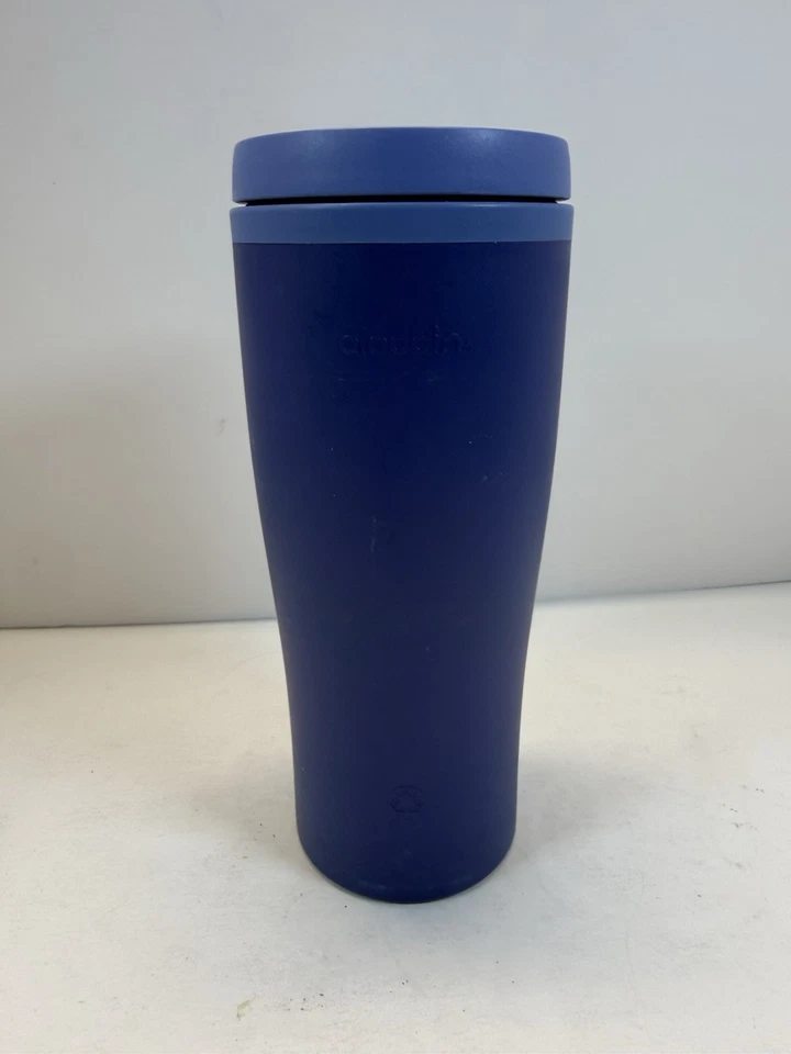 Genuine Aladdin Insulated eCycle Travel Coffee Mug Cup 16 oz Blue! twist to sip - Image 3 of 4