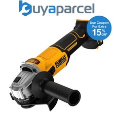 Dewalt DCG407N 18v XR Cordless 125mm Angle Grinder Slide Switch Bare DCG407N-XJ