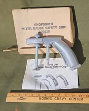 NOS Shopsmith MITER GAUGE SAFETY GRIP #505625 Unused In Box! Woodworking